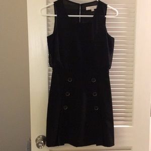 Sleeveless black dress